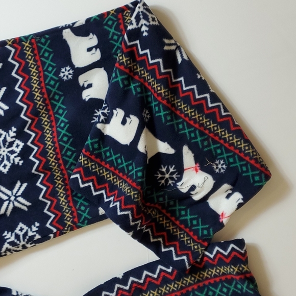 Jammies for your family polar bear fleece bottoms - Picture 2 of 6